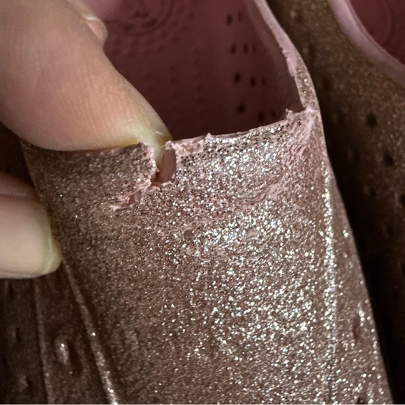 Native Silver gold Sandals with Perforated Design - Picture 8 of 13